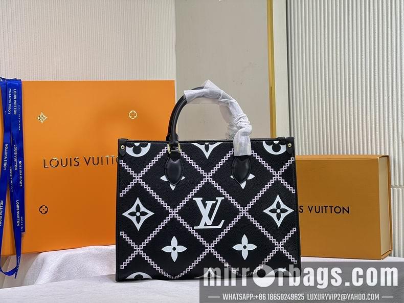 1:1 Louis Vuitton Bags onthego M44925 34x26x13 cm cs