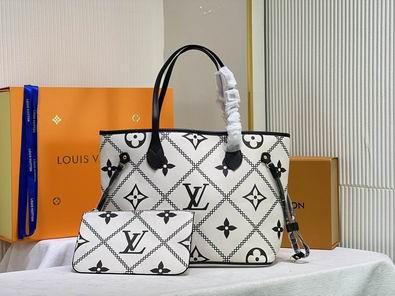 1:1 Louis Vuitton Bags Neverfull M40995 32x29x17 cm cs