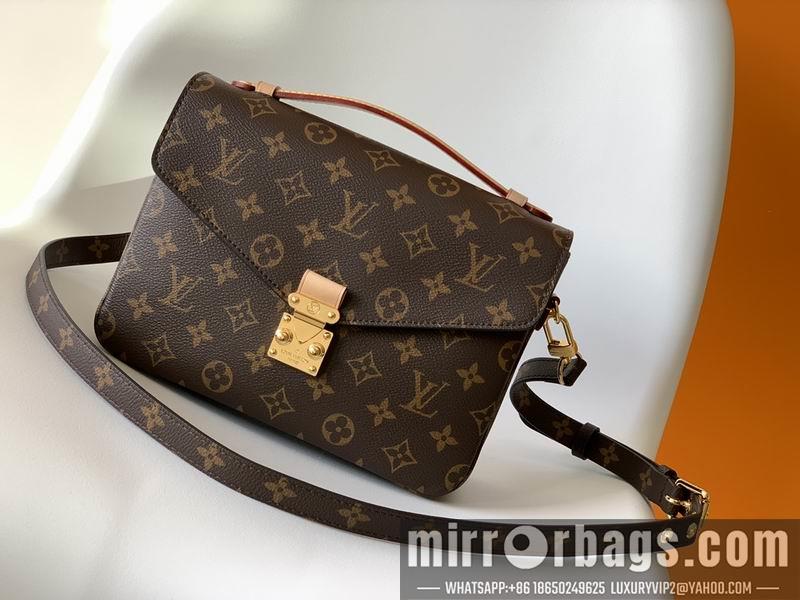 1:1 Louis Vuitton Bags Pochette Metis 邮差包 M44875 25X19X9cm XM