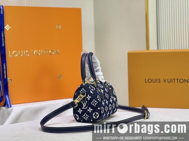 1:1 Louis Vuitton Bags Nano Speedy M81168 16X10X7.5 ss