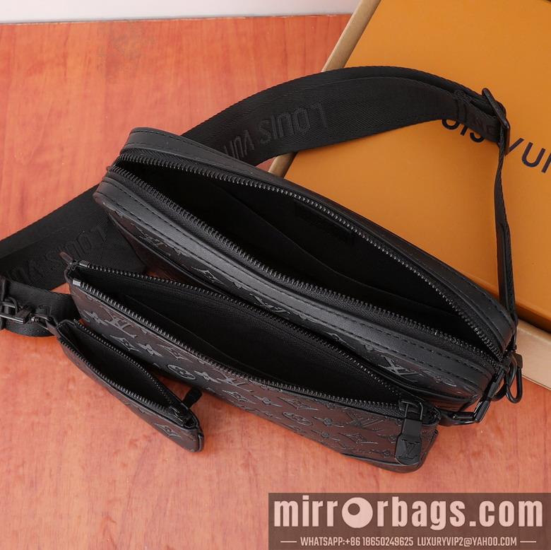 1:1 Louis Vuitton Bags Trio M46602 M46603 25x18.5x7cm ww
