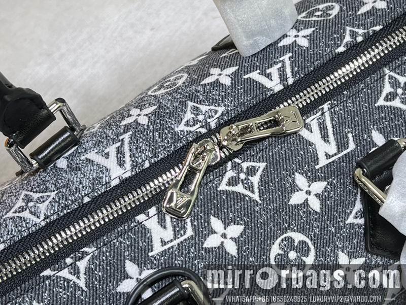 1:1 Louis Vuitton Bags Speedy M59609星空牛仔黑 25x19x15cm ss