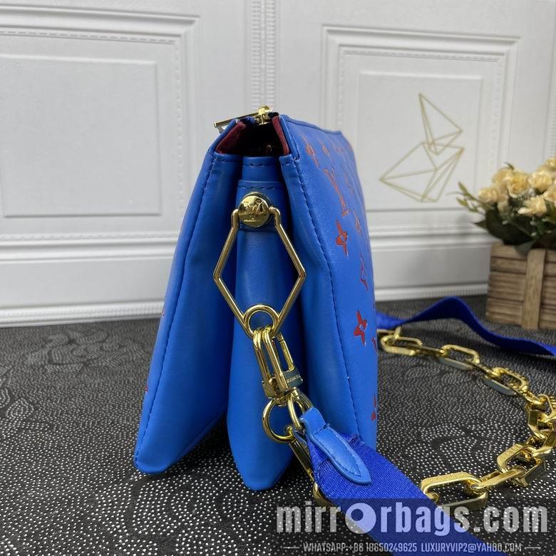 1:1 Louis Vuitton Bags Coussin 57790蓝花 26X20X12 ss03