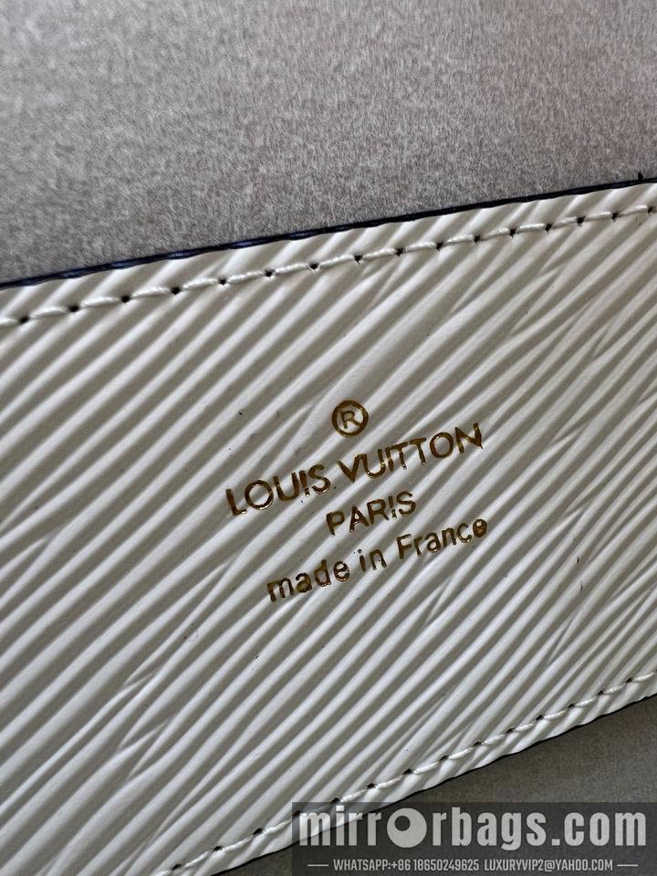 1:1 Louis Vuitton Bags Twist Denim 50273 50272 23x17x10cm cs