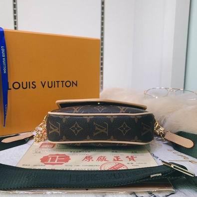 1:1 Louis Vuitton Bags Multi Pochette M56461 19x13x5 cm gf