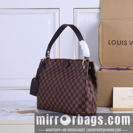 1:1 Louis Vuitton Bags N43701啡格 白格粉N43701 30x9.5x29cm ww