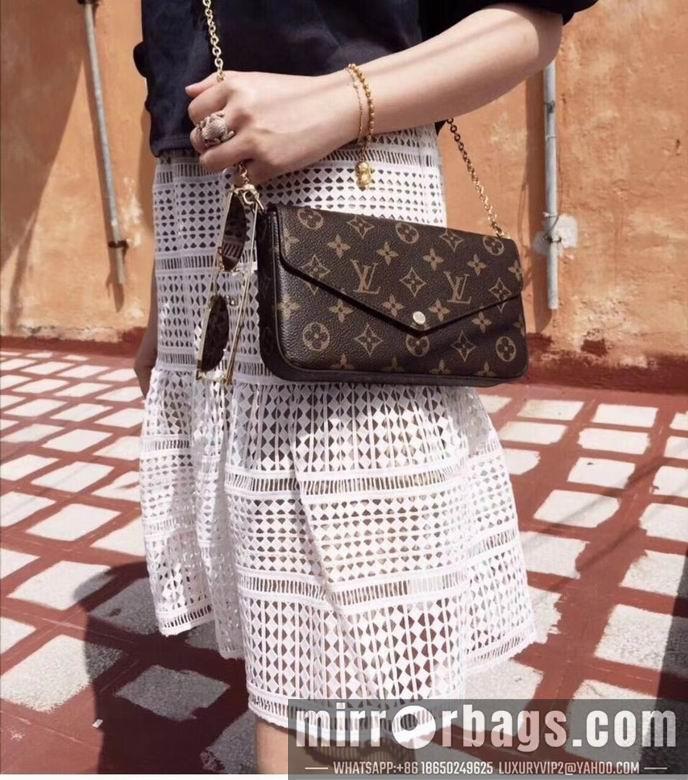 1:1 Louis Vuitton Bags 661276 22X12.5X3cm XM 3colour