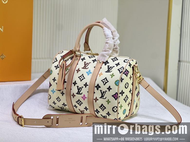 1:1 Louis Vuitton Bags Keepall M24424 25x15x11cm ss1