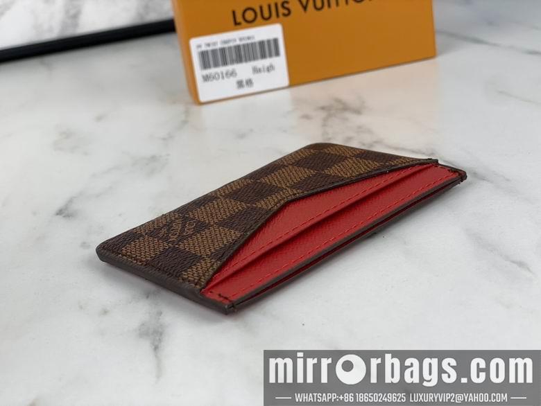 1:1 Louis Vuitton Bags M60166 11X7X0.6cm YG 3