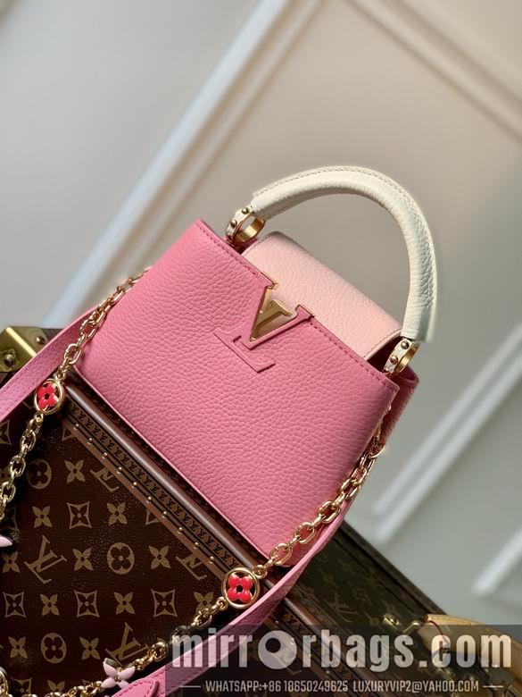 1:1 Louis Vuitton Bags Capucines M22375 21X14X8cm DN 2colour