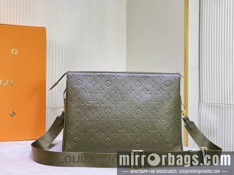 1:1 Louis Vuitton Bags Coussin M57793 M57782墨绿34x24x12cm ss
