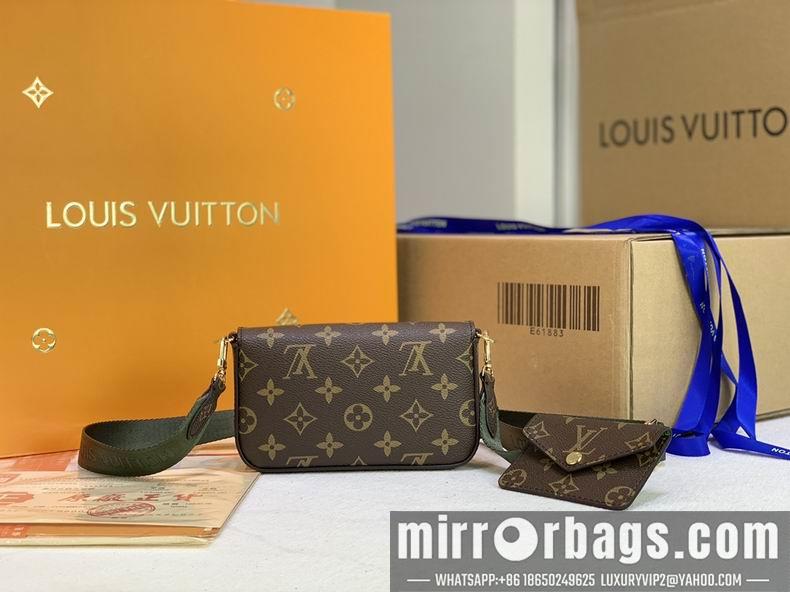 1:1 Louis Vuitton Bags Pochette Metis M8009 17x9.6x3.5 cm cs