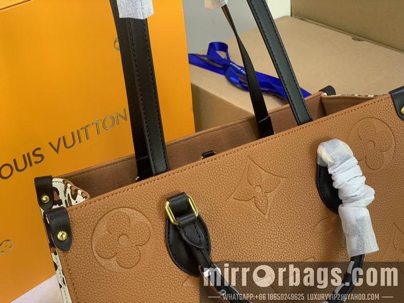 1:1 Louis Vuitton Bags onthego M45373,M45719 34x26x15 cm cs
