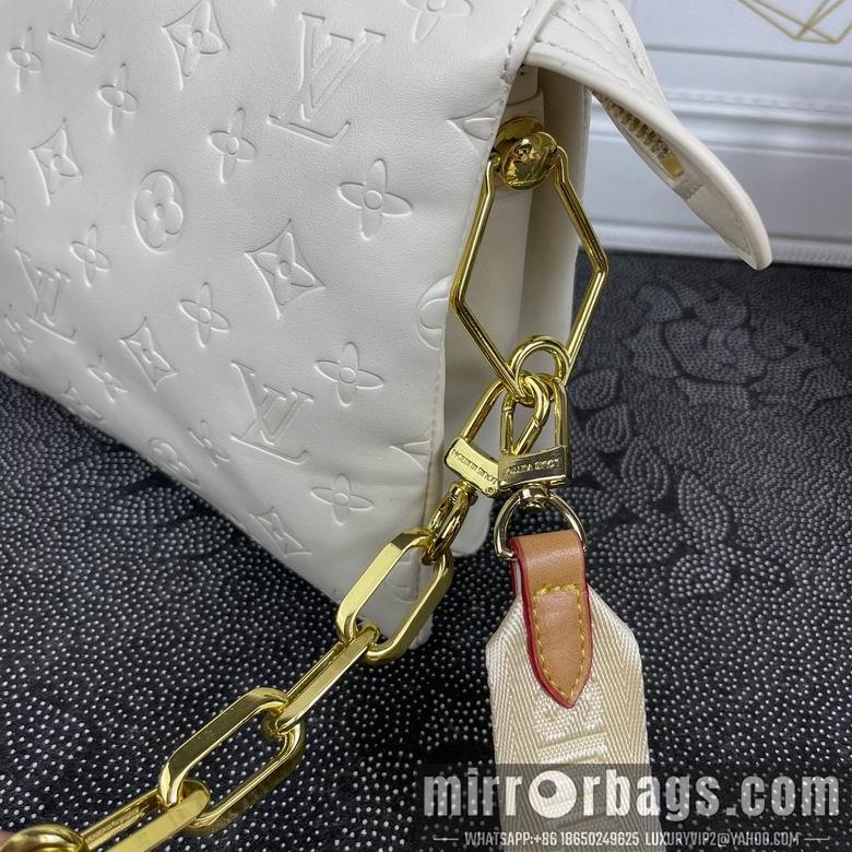 1:1 Louis Vuitton Bags Coussin 57790白 26X20X12 ss07