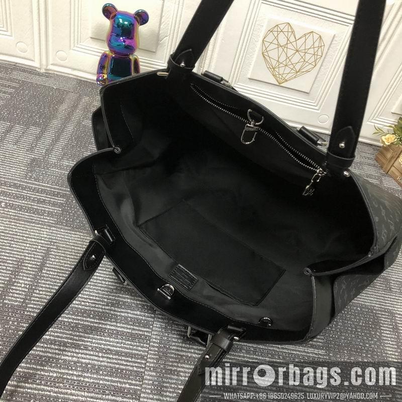 1:1 Louis Vuitton Bags Sac Plat M46451黑花 老花44x33x18cm ss
