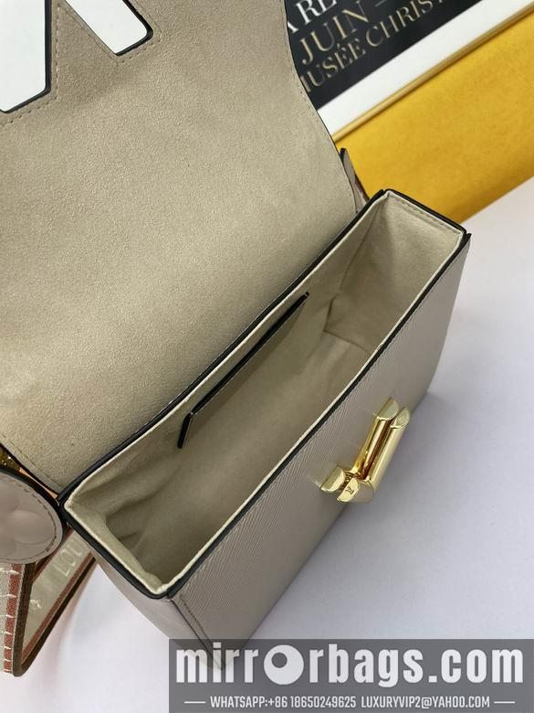 1:1 Louis Vuitton Bags WW221195灰 23X17X9.5