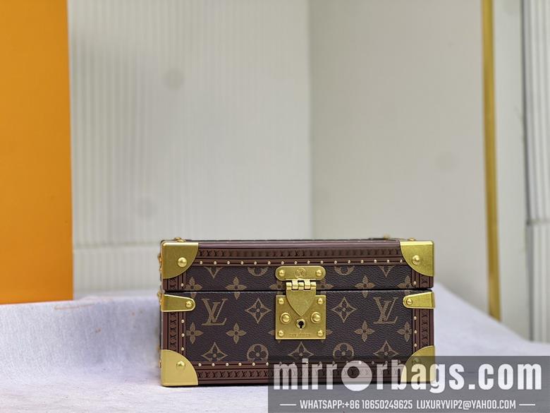 1:1 Louis Vuitton Bags Tresor M24572 25x13.5x17.5cm ss1