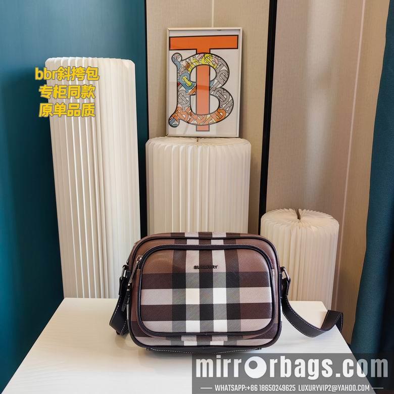 Burberry Replica Bags 22X6X14cm 081105 XM