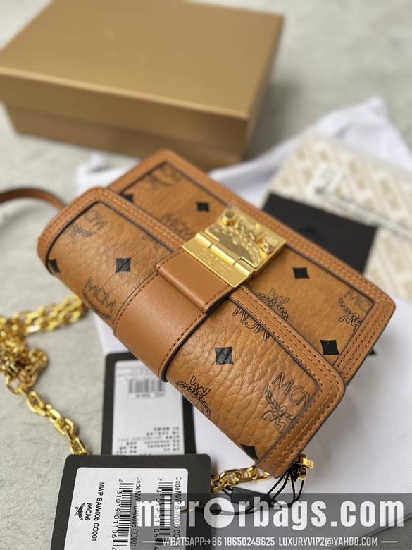 MCM Replica Bags 11X18.5X5cm  020701 YT 2colour