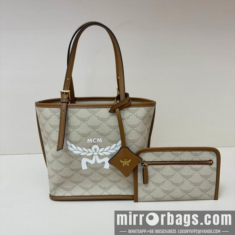 MCM Replica Bags 13X22X21.5cm 122712 EY 2colour