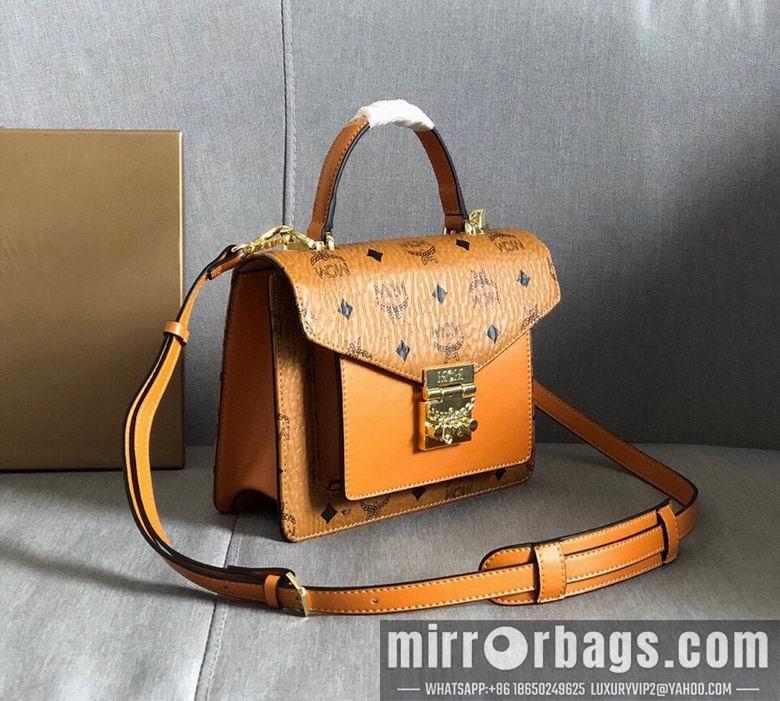 MCM Replica Bags 21X16.5X8cm 062109 EY 2colour