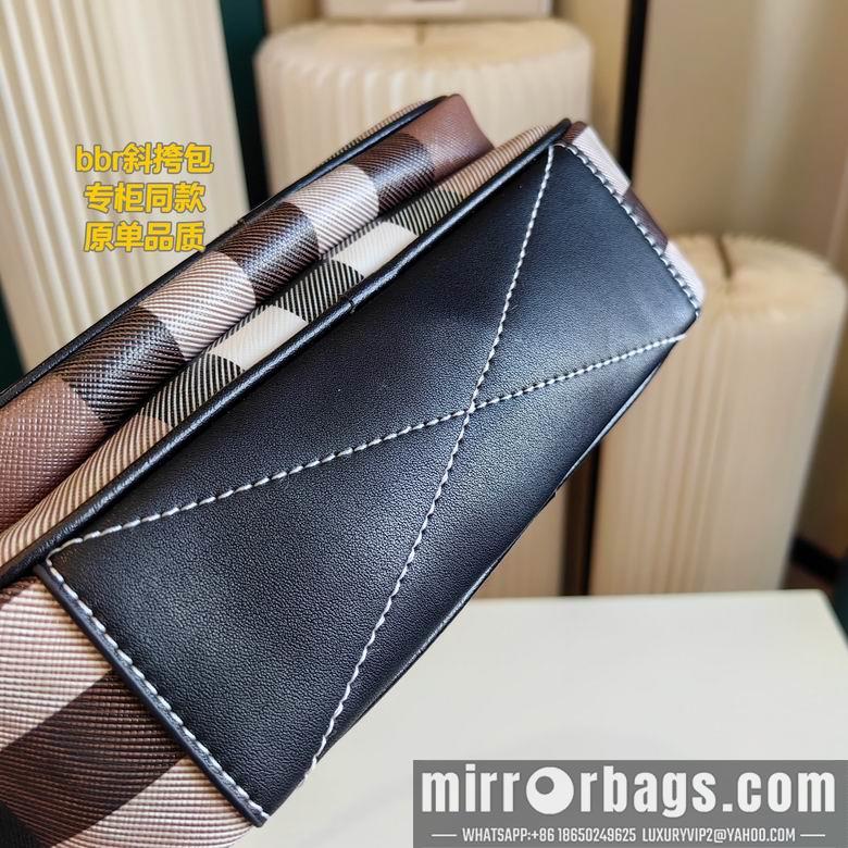 Burberry Replica Bags 22X6X14cm 081105 XM