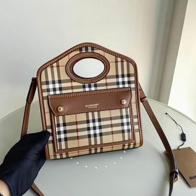 Burberry Replica Bags 23X5X26cm 100404 IQ 2colour