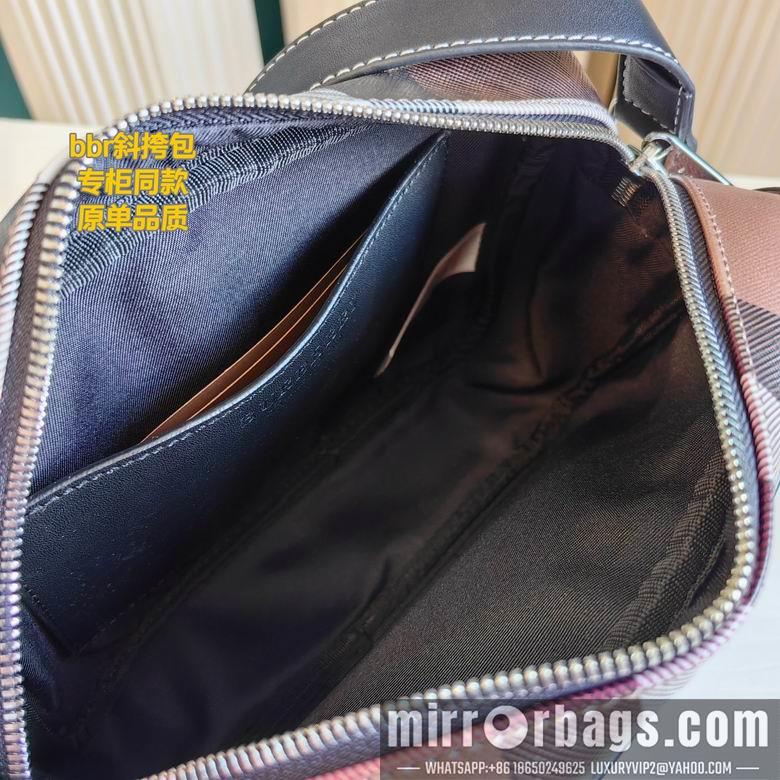 Burberry Replica Bags 22X6X14cm 081105 XM