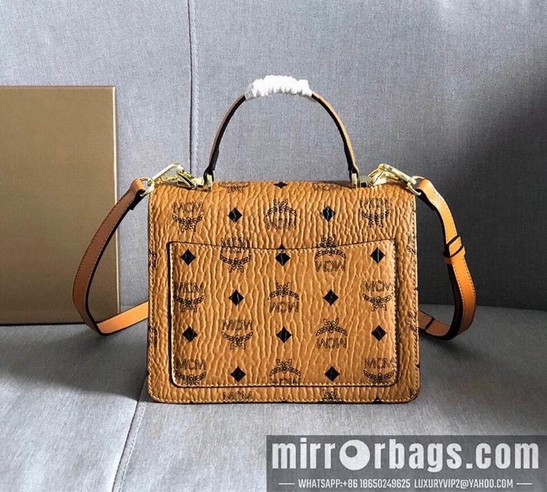MCM Replica Bags 21X16.5X8cm 062109 EY 2colour