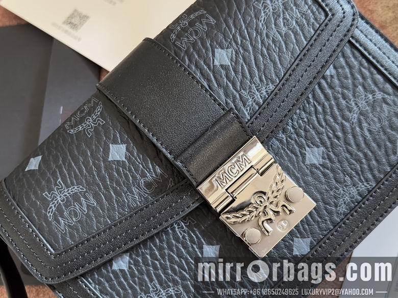 MCM Replica Bags 6801 5.5X22X15.5cm EY 2colour