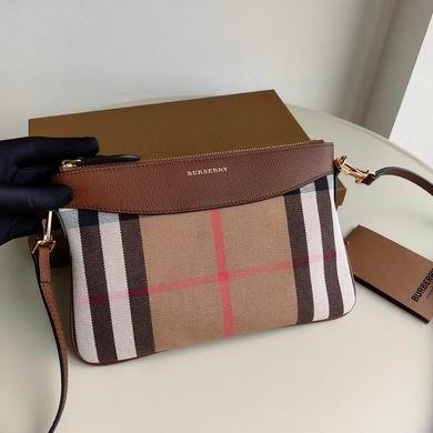 Burberry Replica Bags 26X16.5cm 050909 XM 2colour
