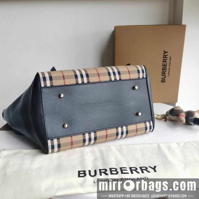 Burberry Replica Bags 26X17X18cm 091011 IQ 2colour