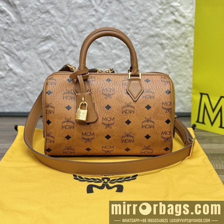 MCM Replica Bags H083 13.5X25X16cm EY 2colour