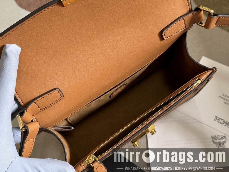 MCM Replica Bags 6801 5.5X22X15.5cm EY 2colour