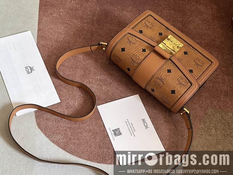 MCM Replica Bags 6801 5.5X22X15.5cm EY 2colour