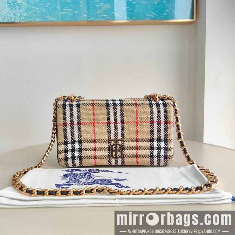 Burberry Replica Bags 23X6X13cm 040802 IQ