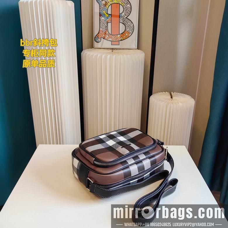 Burberry Replica Bags 22X6X14cm 081105 XM