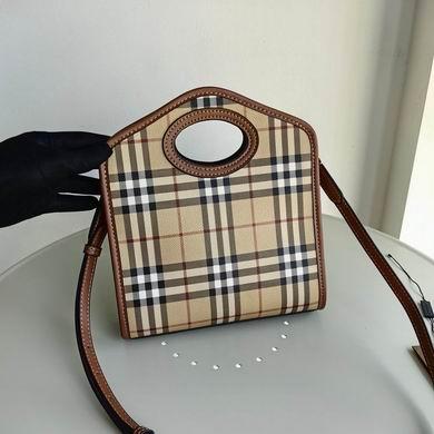 Burberry Replica Bags 23X5X26cm 100404 IQ 2colour