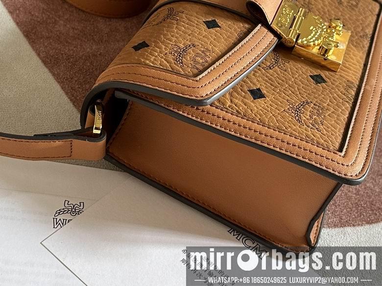 MCM Replica Bags 6801 5.5X22X15.5cm EY 2colour