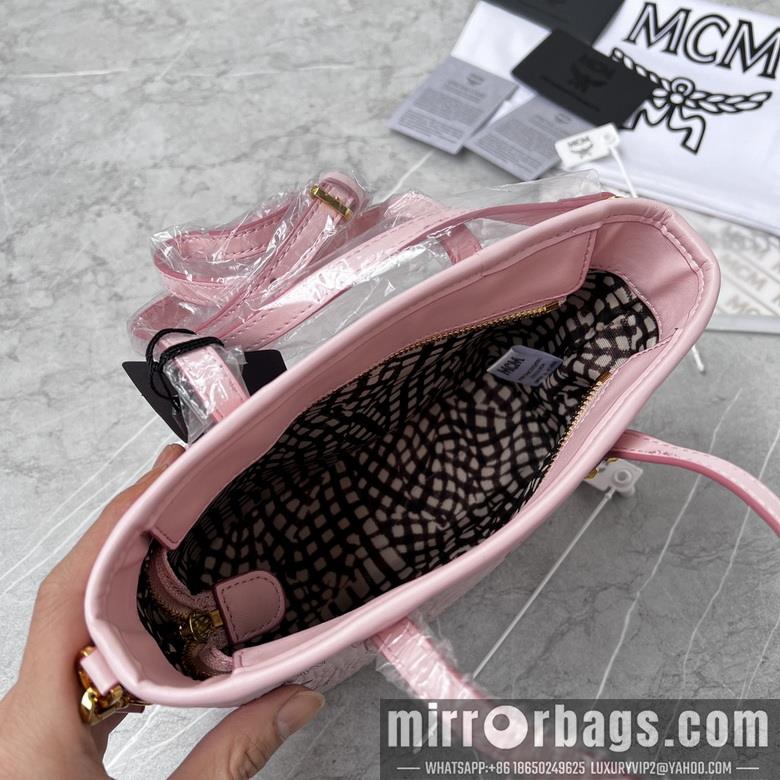 MCM Replica Bags 22X17X9cm  020702 YT 3colour