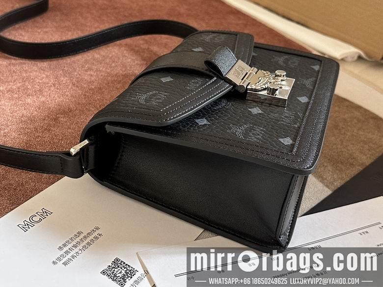 MCM Replica Bags 6801 5.5X22X15.5cm EY 2colour