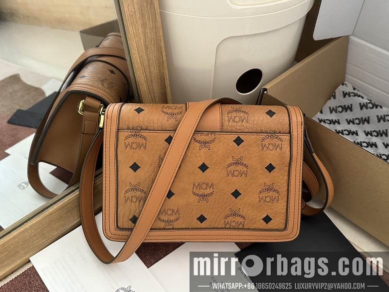 MCM Replica Bags 6801 5.5X22X15.5cm EY 2colour