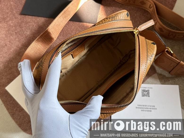 MCM Replica Bags 22X12X8cm 052306 EY 2colour