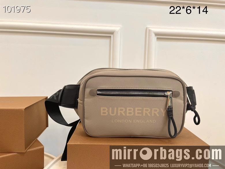 Burberry Replica Bags 22X6X14cm 030510 WP 2colour