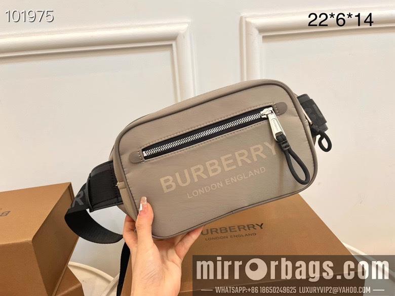 Burberry Replica Bags 22X6X14cm 030510 WP 2colour