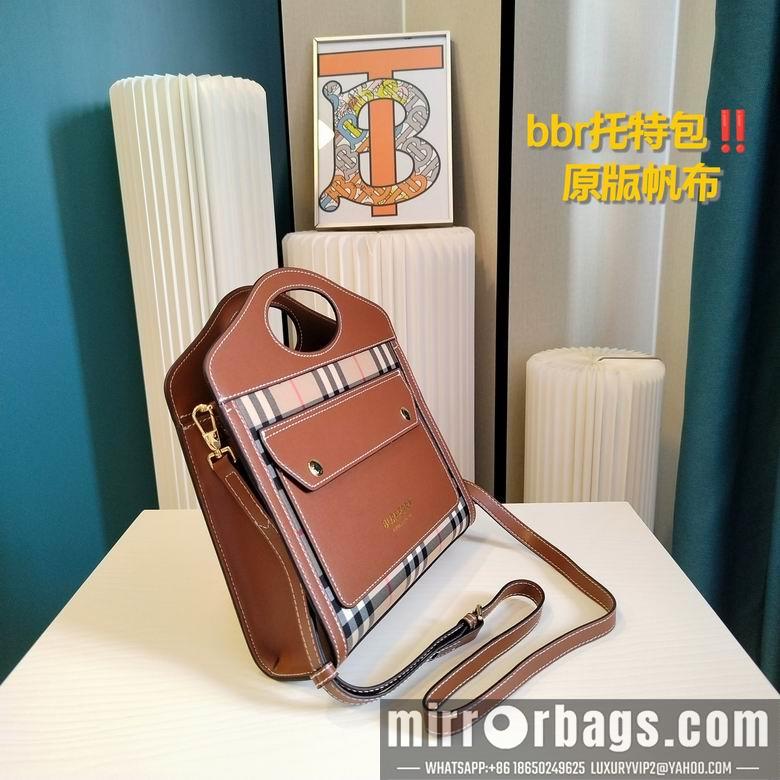 Burberry Replica Bags 23X8X22cm 121419 YG 7