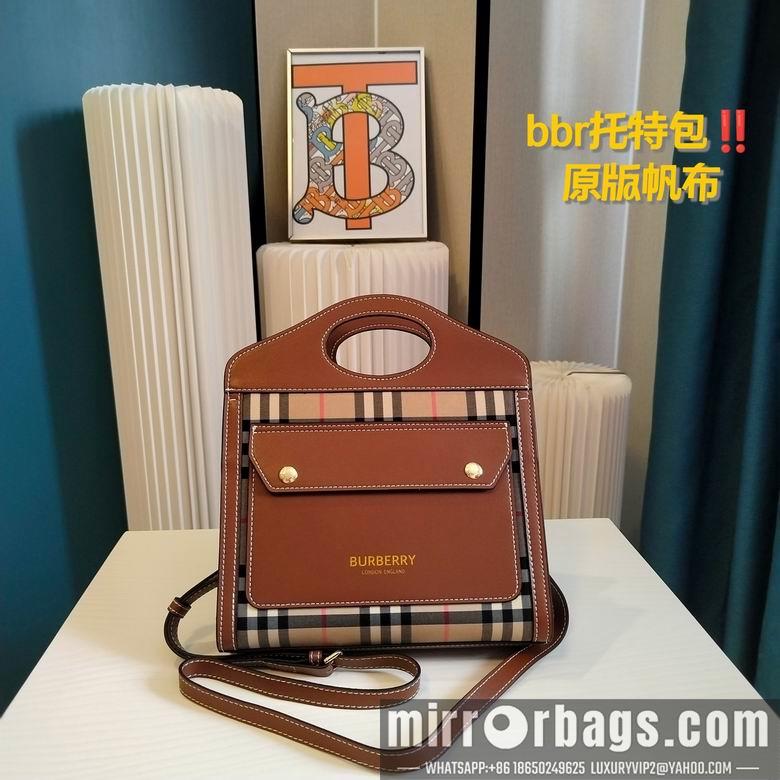 Burberry Replica Bags 23X8X22cm 121419 YG 7
