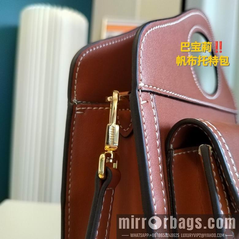 Burberry Replica Bags 23X8X22cm 121419 YG 4