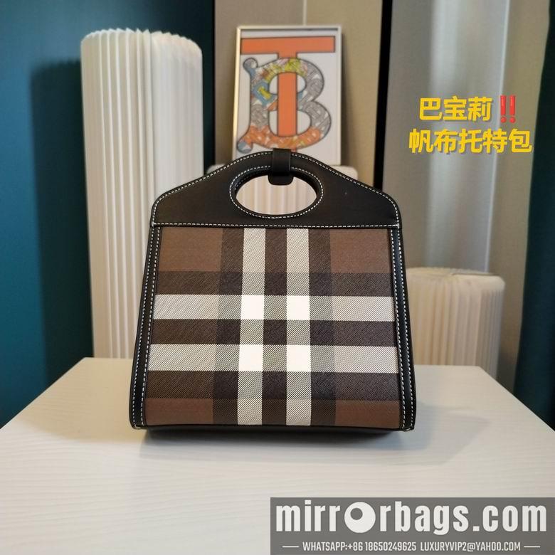 Burberry Replica Bags 23X8X22cm 121419 YG 1