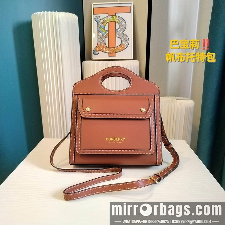 Burberry Replica Bags 23X8X22cm 121419 YG 4